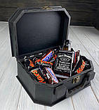 Чоловіча подарункова валізка для набирання подарунків, скринька без наповнення, фото 5