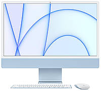 Стационарный компьютер - моноблок Apple iMac M1 24" 4.5K 256GB 8GPU Blue (MGPK3) 2021
