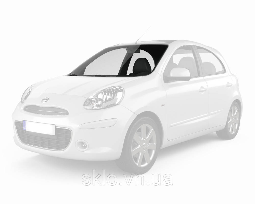 Лобове скло Nissan Micra K12 (2003-2011) /Ніссан Мікра К12