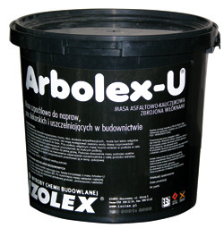 АРБОЛЕКС-У бітумно-каучукова мастика для ремонта і герметизації 5кг