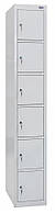 Шафа локер для зберігання особистих речей, електронних гаджетів, шафа для речей ШО-300/1-6 (на 6 чарунок) 1800(в)х300(ш)х500(гл)