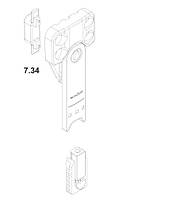 Подъемник створки Schuco Vario Tec с блокировкой неправильного обращения 254887