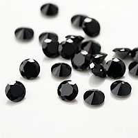 Фианит Черный 500 шт упак. размер 2.25 мм