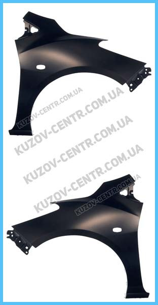 Крило переднє ліве Mazda 2 07-14 (DE), Мазда 2