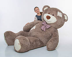 Плюшевий ведмедик в стилі Тедді з латками 2,5 метра! М'який ведмідь гігант