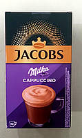 Кавовий напій Jacobs Milka Cappuccino 10 стіків, фото 5
