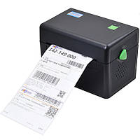 Термопринтер для печати этикеток Xprinter XP-DT108B (Гарантия 1 год) Black