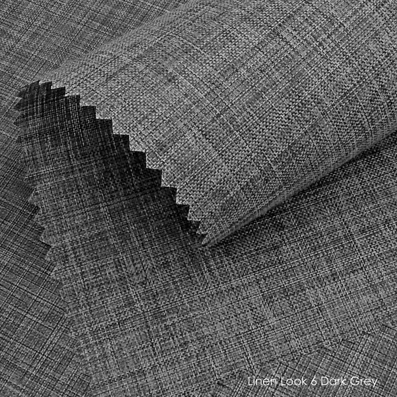 Тканевые ролеты Linen look 6 dark grey
