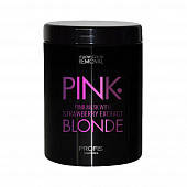 Маска для волос розовая с экстрактом клубники Pink Blond 1000 мл Profis