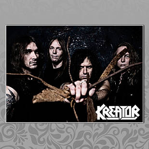 Плакат А3 Рок Kreator 003