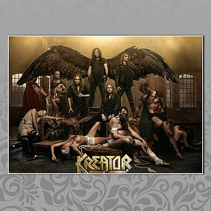 Плакат А3 Рок Kreator 004