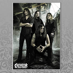 Плакат А3 Рок Kreator 005