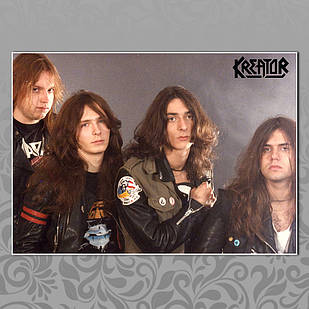 Плакат А3 Рок Kreator 006