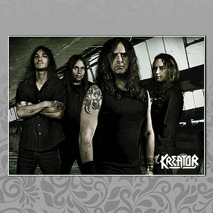 Плакат А3 Рок Kreator 007