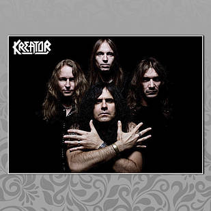 Плакат А3 Рок Kreator 008