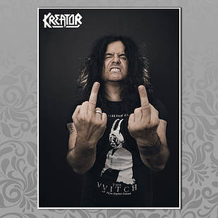 Плакат А3 Рок Kreator 010