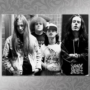 Плакат А3 Рок Napalm Death 005
