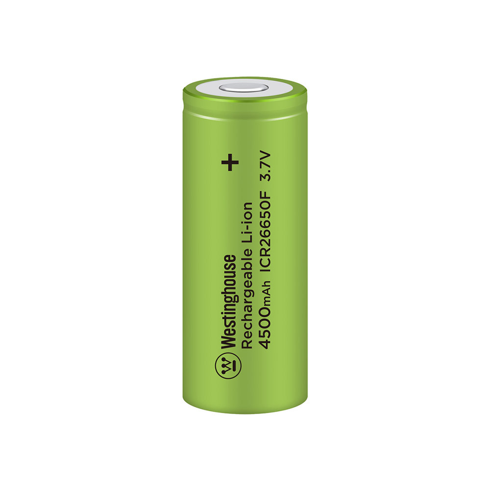 Акумулятор літій-іонний Westinghouse Li-ion ICR26650, 4500mAh, 1шт/уп