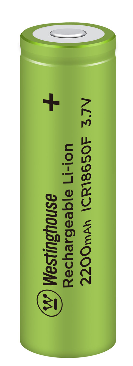 Акумулятор літій-іонний Westinghouse Li-ion ICR18650, 2200mAh, 1шт/уп