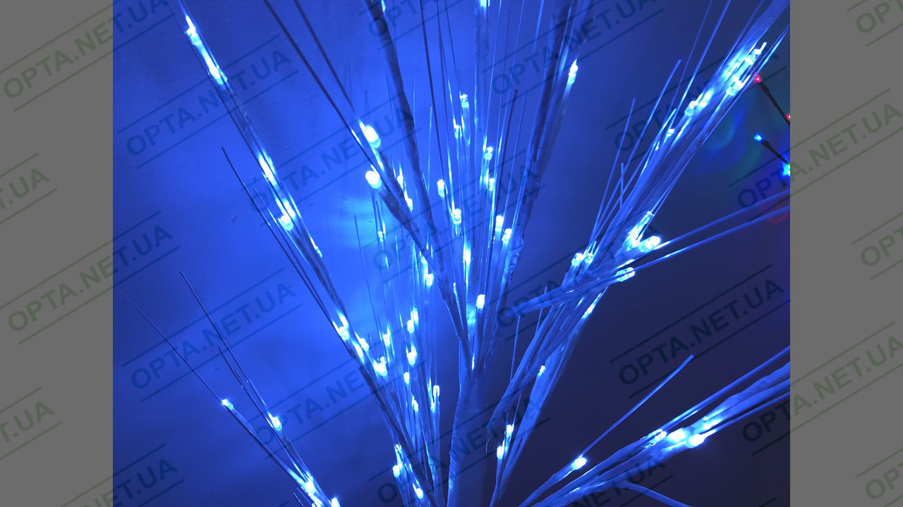 Гірлянда дерево біле White 1,5 м 100 LED (синій) TREE-1-5-B