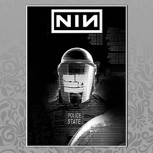 Плакат А3 Рок Nine inch Nails