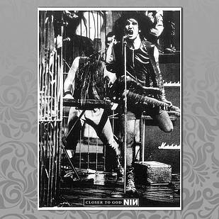 Плакат А3 Рок Nine inch Nails 003