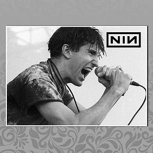 Плакат А3 Рок Nine inch Nails 007
