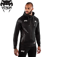 Толстовка чоловіча з капюшоном худi Venum Authentic UFC FightNight Black