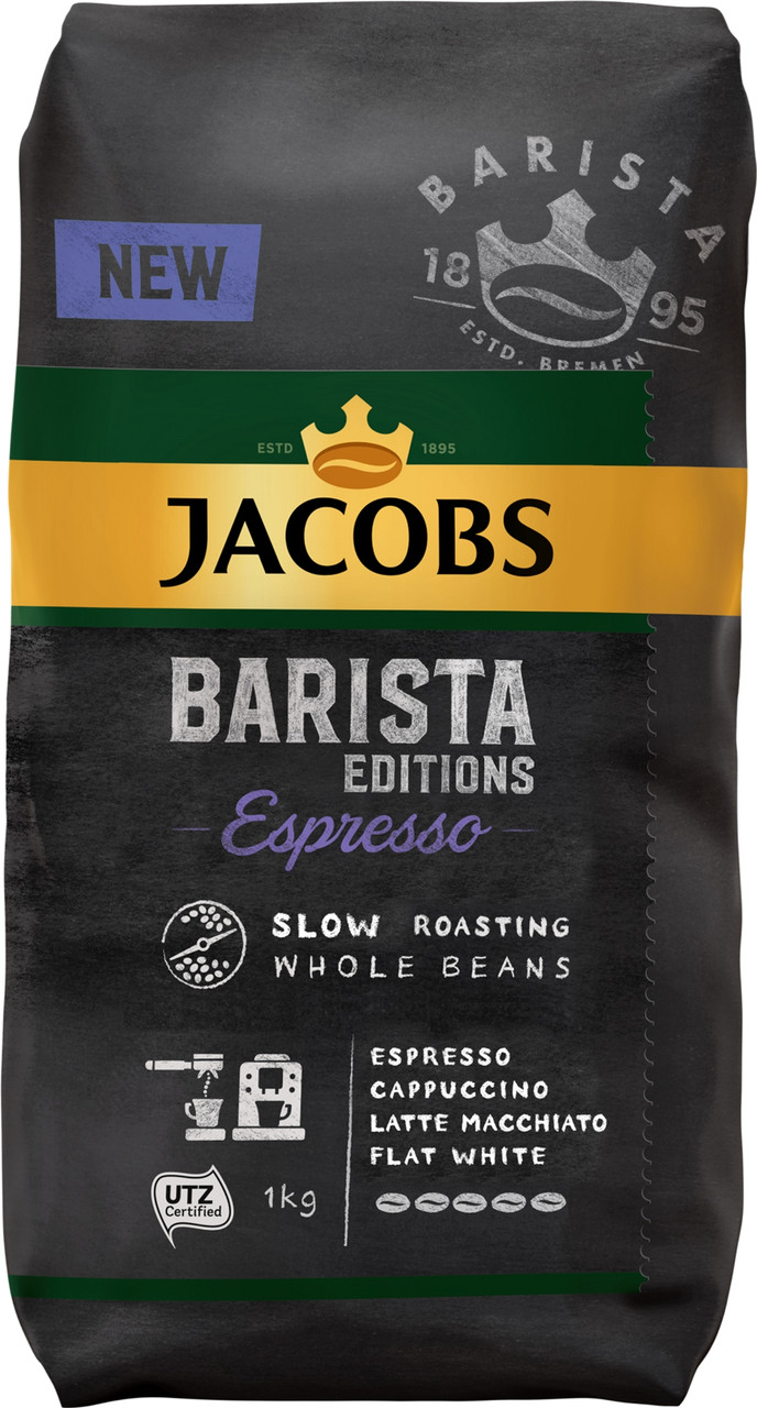 Кава в зернах Jacobs Barista Espresso 1 кілограм, фото 1