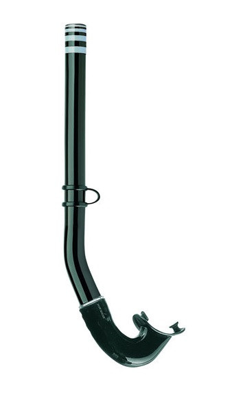 Трубка для підводного плавання Cressi Sub Gringo Black, фото 1