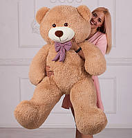 Стильна м'яка іграшка ведмідь, ведмедик Тедді 150 см (колір лате)