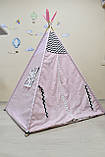 Вігвам з нотами, індивідуальний набір, дитячий намет, підвіска зверху в подарунок, фото 4