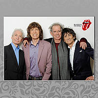 Плакат А3 Rolling Stones 012