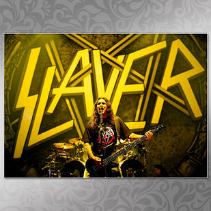Плакат А3 Рок Slayer 003