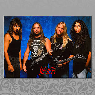 Плакат А3 Рок Slayer 005