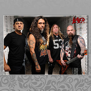 Плакат А3 Рок Slayer 007