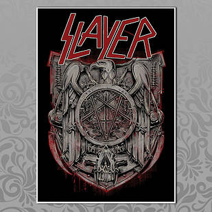 Плакат А3 Рок Slayer 006