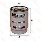 Фільтр паливний КАМАЗ [MFilter, Литва]