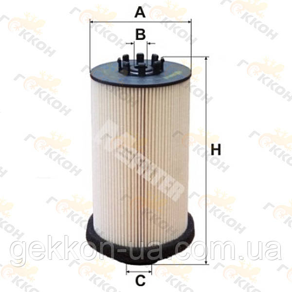Фільтр паливний Mercedes Actros I, II, III , Axor II, EVOBUS, WIRTGEN W-Serie, WR-Serie, CLAAS [MFilter,