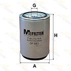 Фільтр паливний DAF, MAN, Scania, Volvo [MFilter, Литва]