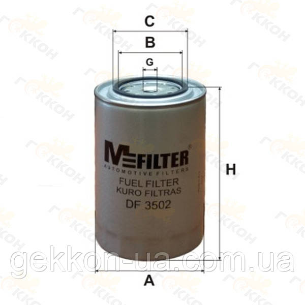 Фільтр паливний IVECO TRUCKS [MFilter, Литва], фото 1
