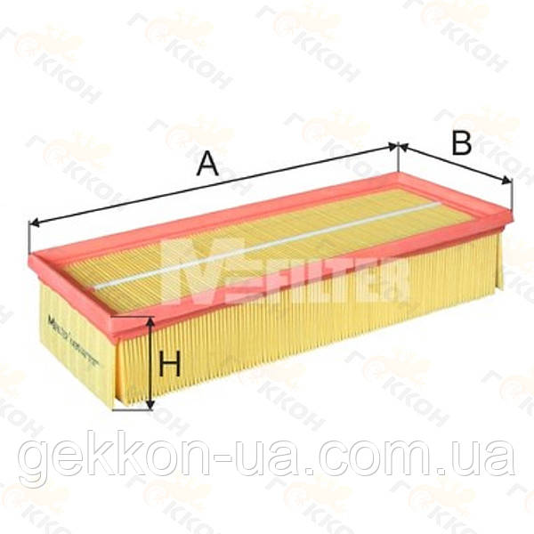 Фільтр повітряний Audi, Seat, Skoda, Volkswagen [MFilter, Литва]