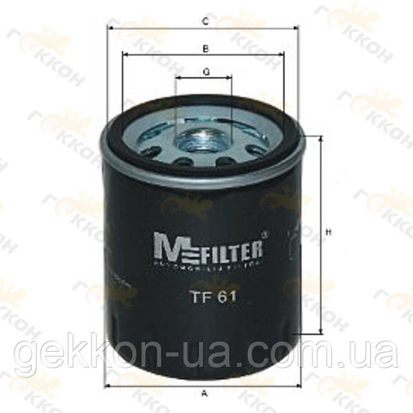 Фільтр масляний FSO Motor, Land Rover [MFilter, Литва]