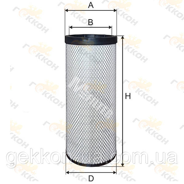 Фільтр повітряний Caterpillar, LIEBHERR [MFilter, Литва], фото 1