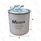 Фільтр паливний Mercedes Cdi, Chrysler 300C 3,0 CRD, EVOBUS (Mercedes-BENZ/SETRA), IKARUS 400-Serie [MFilter,