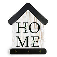 Ключниця-хатка декоративна дерев'яна 15х24 см "Home"
