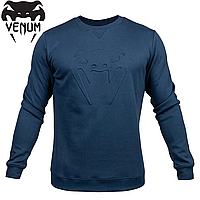 Толстовка чоловіча худi Venum Classic Hoody Navy Blue