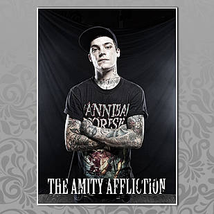 Плакат А3 Рок The Amity Affliction