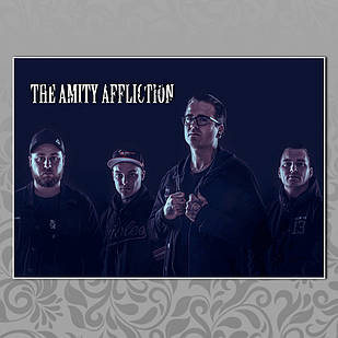Плакат А3 Рок The Amity Affliction 004