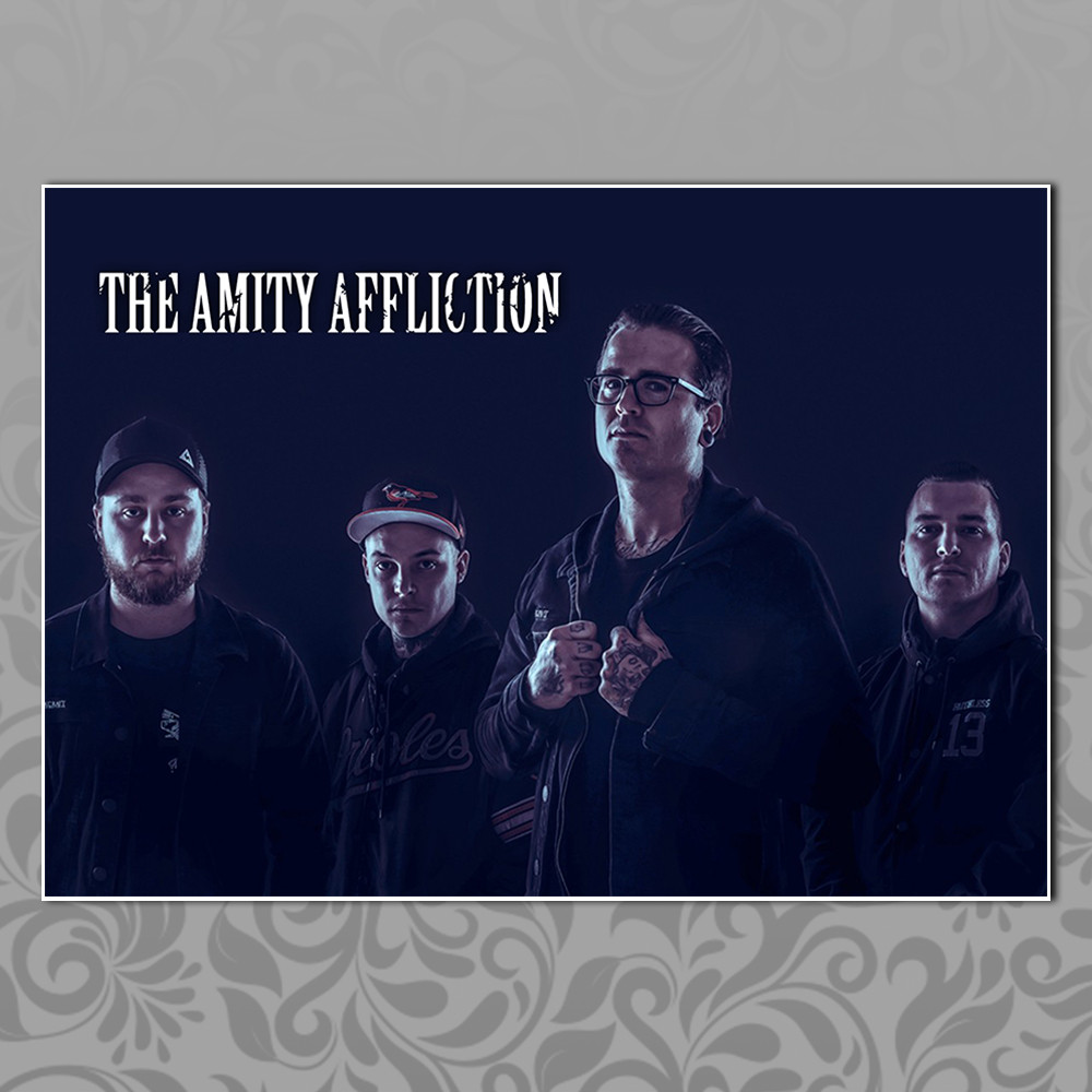 Плакат А3 Рок The Amity Affliction 004